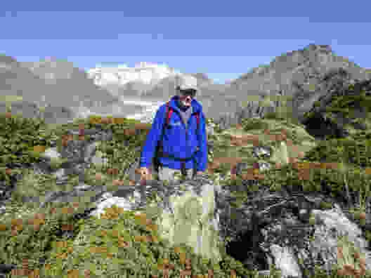 Hoch über dem Aletschgletscher