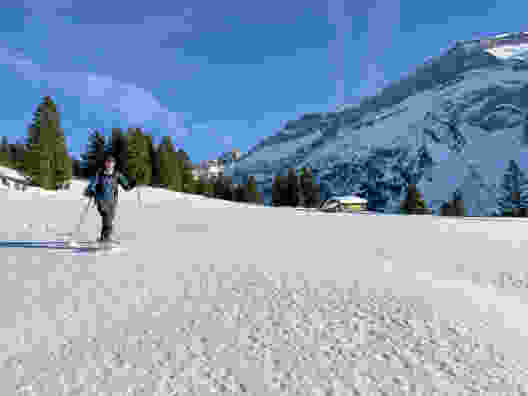 Winteridylle am Col du Pillon