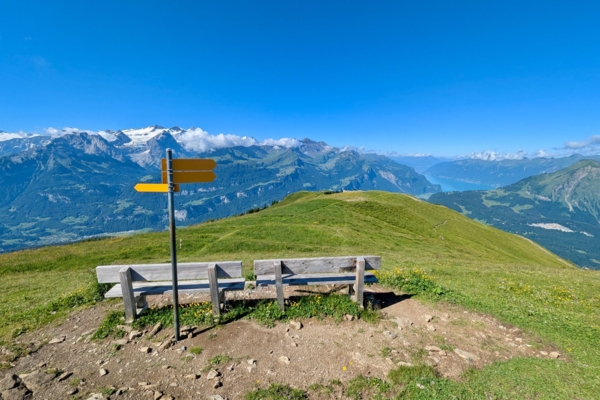 Grosses Panorama auf dem Gibel