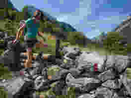 Schroffe Felsen, luftige Höhen