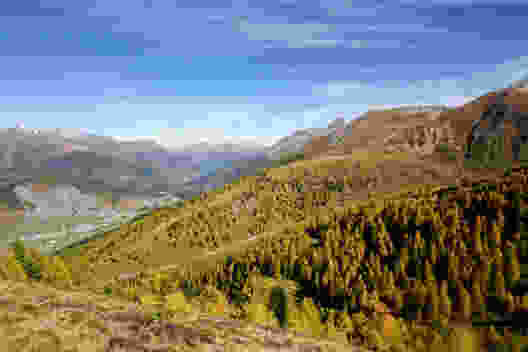 Der goldene Herbst von Zuoz