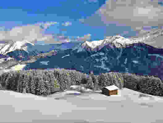 Winterwanderperle in der Surselva