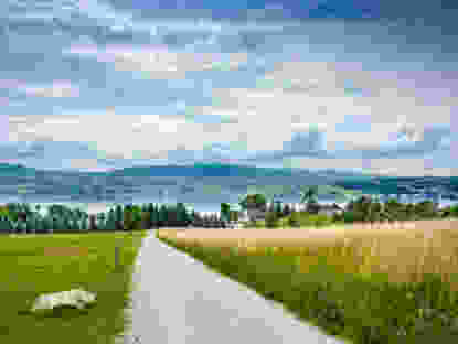 Auf dem Zürichsee-Rundweg