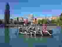 Bootsfahrt auf der Aare