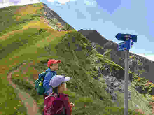 Auf den Gipfel des Vilans