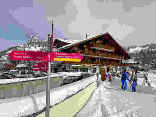 Winteridylle bei Gstaad