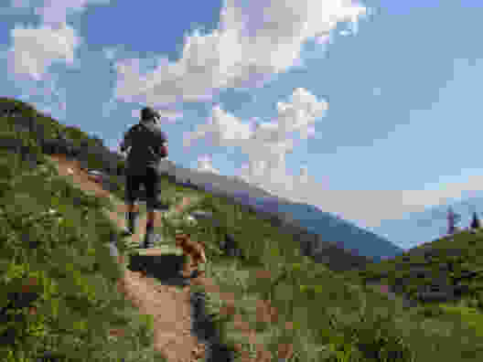 Vues splendides au-dessus de Disentis 