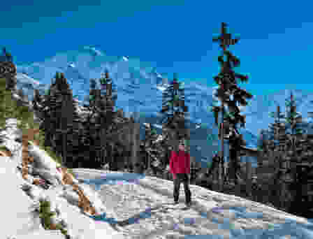 Auf Schneeschuhen zum Leiterhorn