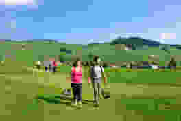 Auf dem Appenzeller Barfussweg