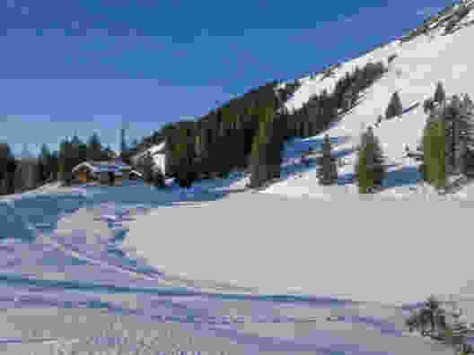 Winteridylle am Col du Pillon