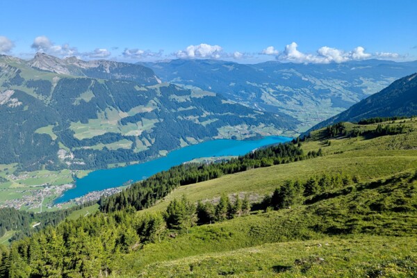 Grosses Panorama auf dem Gibel