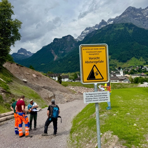 Massnahmen nach Murgang Schwanden_GL