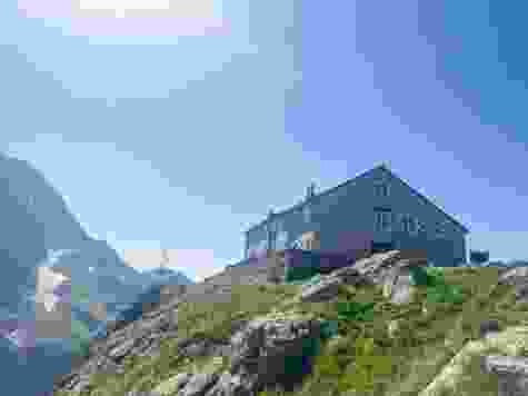 Nun sind es nur noch wenige Meter bis zur Glecksteinhütte.