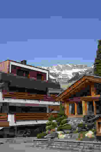 L’architecture de Verbier est typique du style traditionnel (Heimatstil). Photo: Reto Wissmann