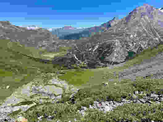 Blick vom Sirwoltusee aus auf den Simplonpass. Bild: Rémy Kappeler