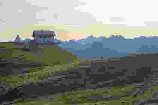 Le Bärghuis Schönbüel, sur un site panoramique.
