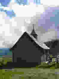 Die Holzkapelle von Laucherenchappelen.