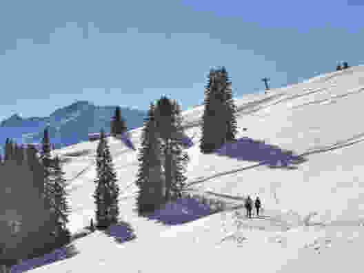 Unterhalb der Bergstation der stillgelegten Gondelbahn. Bild: Andreas Staeger