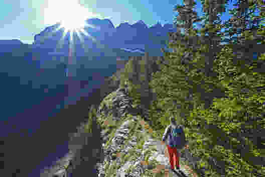 Eindrückliche Dents du Midi im Gegenlicht. Bild: natur-welten.ch