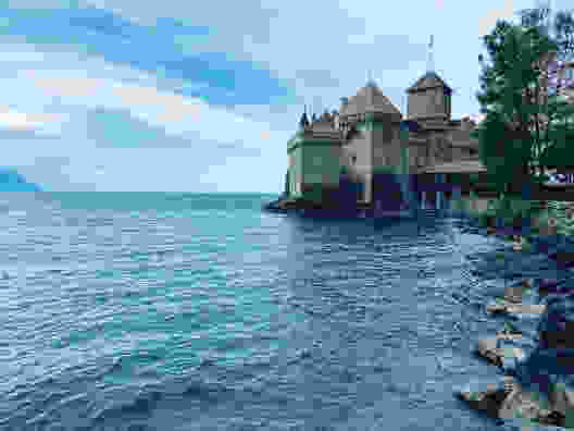 Château de Chillon, Startpunkt der Wanderung. Bild: Aswathy N