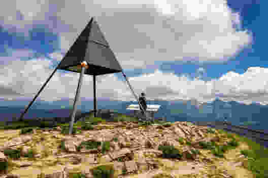 Es ist ein von weither sichtbarer Berg, darum auch der Triangulationspunkt. Bild: Severin Nowacki