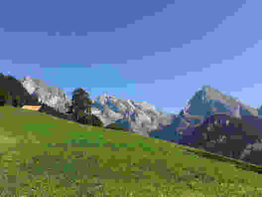 Aussicht auf Säntis und Wildhuser Schofberg. Bild: Vera In-Albon