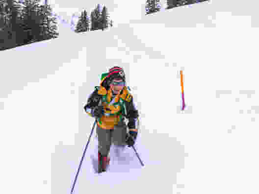 Es macht einfach Spass, im Schnee unterwegs zu sein. Bild: Franz Ulrich