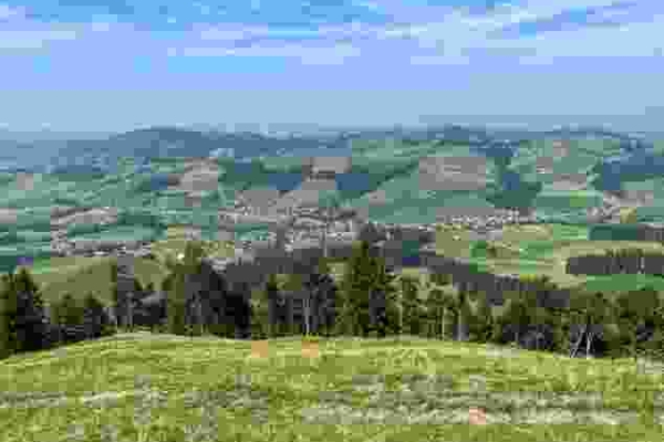 Sommet panoramique en Appenzell