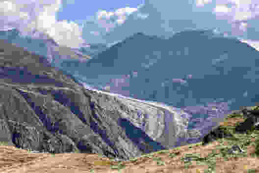 Vue panoramique sur le Sparrhorn