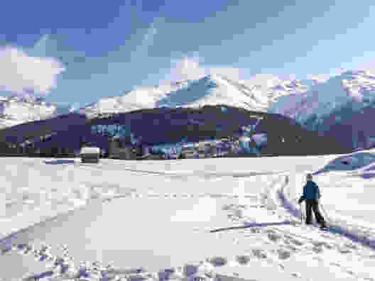 Auf Sonnensuche bei Sedrun 