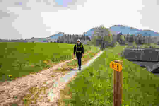 Surplomber la vallée de la Töss au Hörnli