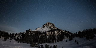 Bei Vollmond unterwegs in der Stille der Natur
