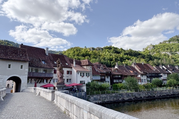 Agréable randonnée le long du Doubs