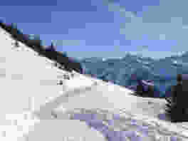 Verträumte Schneelandschaft