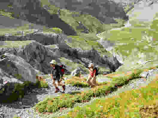 Hoch über dem Gletscher