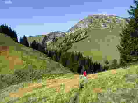 Wanderung auf die Vudalla im Naturpark Gruyère Pays-d’Enhaut