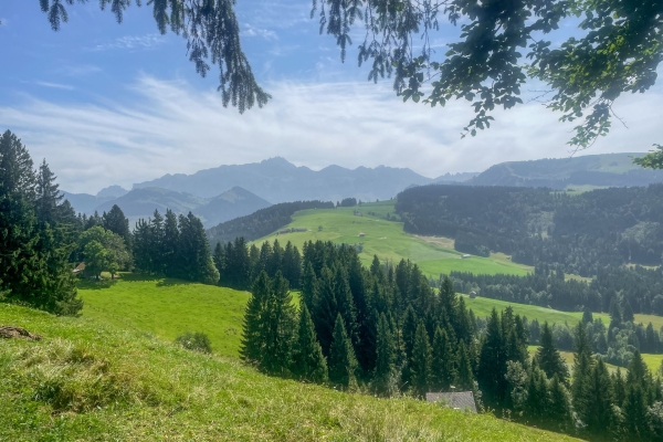 Gemütlicher Aussichtsberg im Appenzellerland