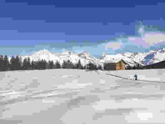 Auf Sonnensuche bei Sedrun 
