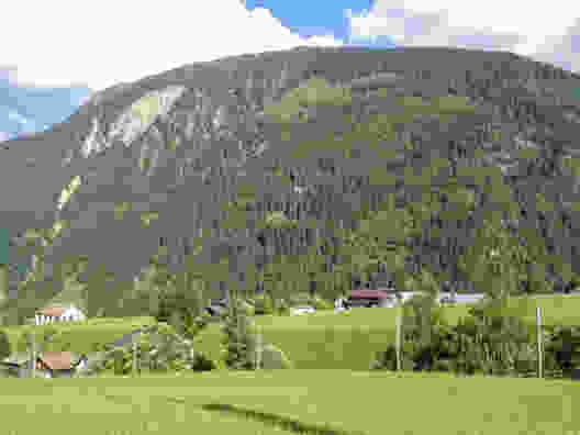 Windwurfflächen in der Surselva