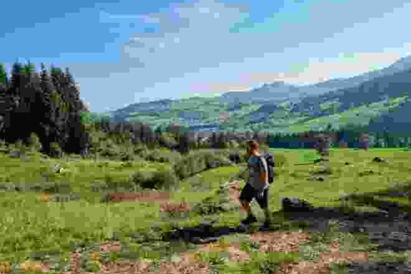 Auf dem Gratweg am Käsenberg