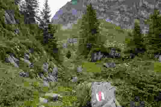 Dem Titlis entgegen im Engelbergertal