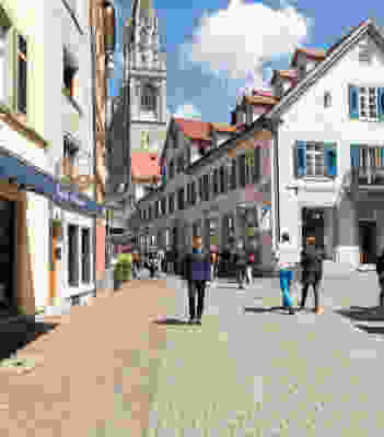 Flanieren am Ufer des Bodensees