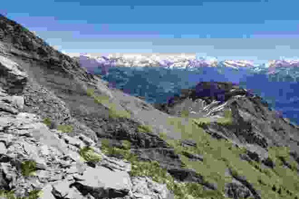 Grenzenlos schöne Aussicht