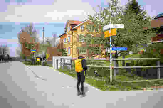 Surplomber la vallée de la Töss au Hörnli
