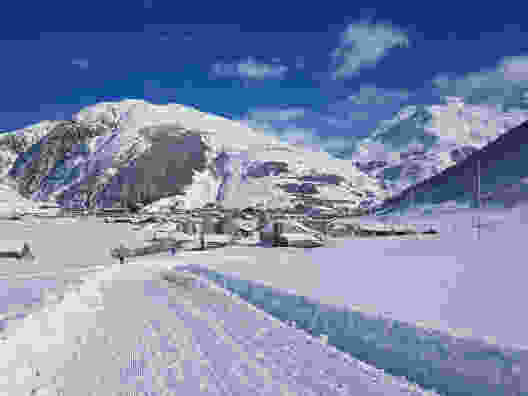 Rêve blanc dans la vallée de l’Ursental