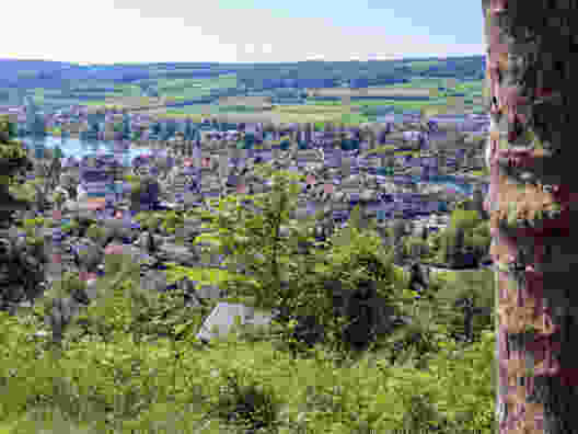 Zur Burg Hohenklingen bei Stein am Rhein