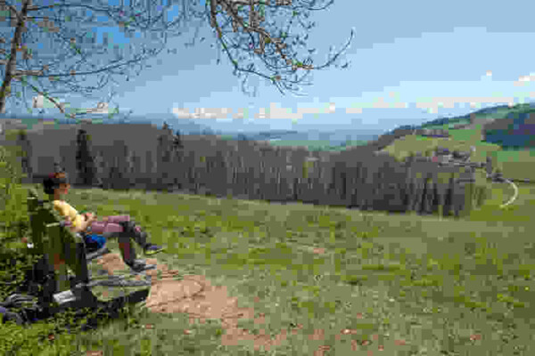 Sur le chemin panoramique du Gürbetal