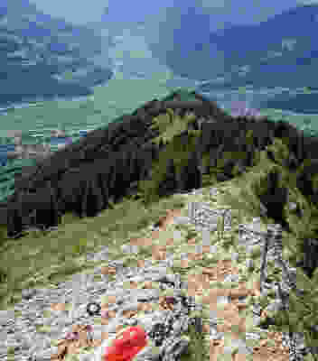 Vue sur la plaine de la Linth
