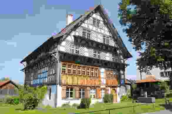 Zum Schwänberg, der ältesten Siedlung in Herisau