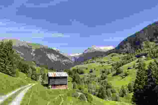 Villages de montagne de la Surselva